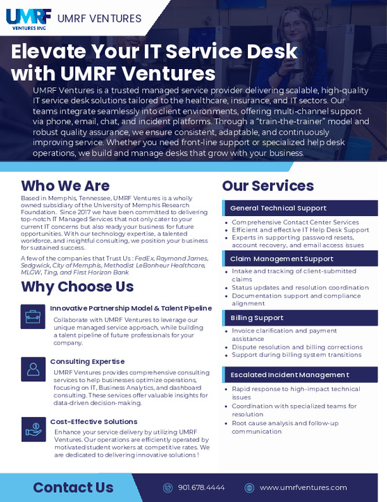 PDF thumbnail for IT Service Desk Solutions